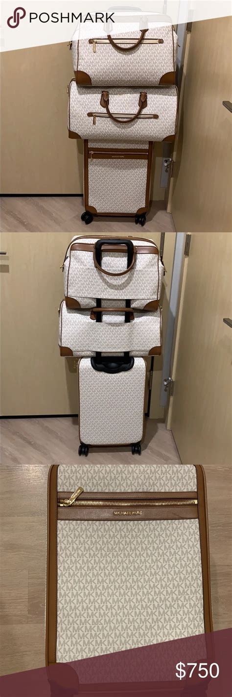 Michael Kors large luggage sets